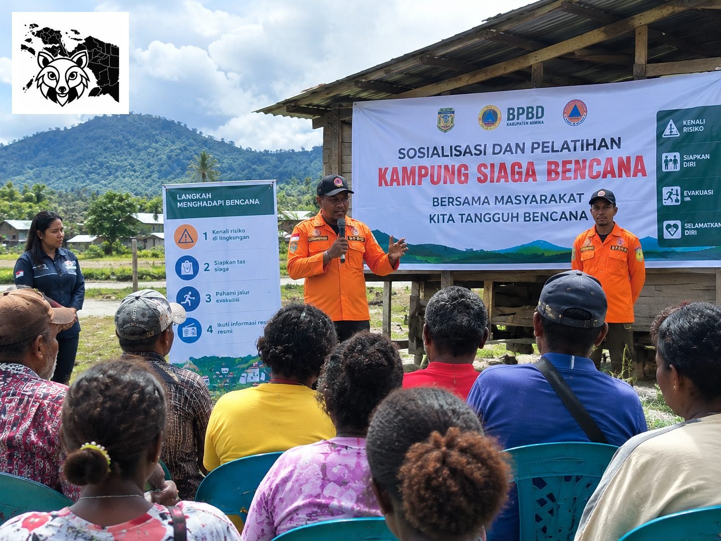 Pemkab Mimika Dorong Masyarakat Lebih Siap Menghadapi Ancaman Bencana